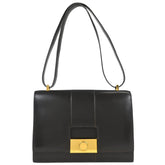 Hermes Vintage Shoulder Bag Embellished Leather