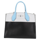 Louis Vuitton City Steamer Handbag Leather