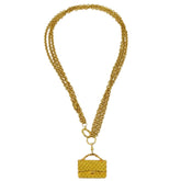 Chanel Timeless Pendant Necklace Metal