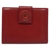 Celine Circle Logo Compact Wallet Leather