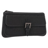 Fendi FF Logo Pouch Canvas