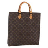Louis Vuitton Sac Plat Bag Monogram Canvas