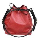 Louis Vuitton Bicolor Petit Noe Handbag Epi Leather