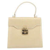 Gucci Vintage Lady Lock Top Handle Bag Leather