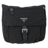 Prada Buckle Messenger Bag Tessuto