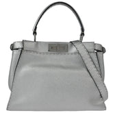 Fendi Selleria Peekaboo Bag Rigid Leather
