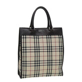 Burberry Nova Check Tote canvas check pattern