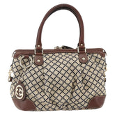 Gucci Sukey Top Handle Satchel Diamante Canvas