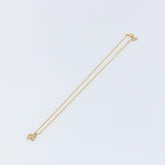 Christian Dior CD Logo necklace Metal