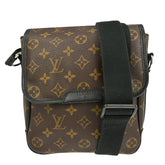 Louis Vuitton Bass Messenger Bag Macassar Monogram Canvas