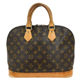 Louis Vuitton Vintage Alma Handbag Monogram Canvas