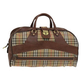 Burberry Nova check boston bag Canvas