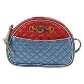Gucci Trapuntata Camera Shoulder Bag Lambskin