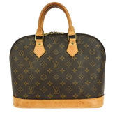 Louis Vuitton Alma Handbag Monogram Canvas