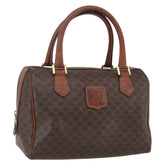 Celine Boston Bag Triomphe Coated Canvas