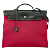 Hermes Herbag Zip Toile and Leather