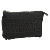 Fendi FF Logo Pouch Canvas
