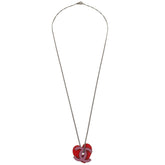 Chanel CC Heart Pendant Metal