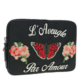 Gucci Tablet Case L'aveugle Par Amour Nylon