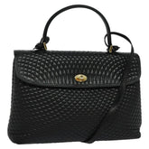 Bally Vintage Handbag Quilted Leather