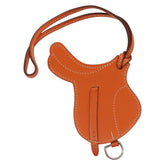 Hermes Paddock Selle Bag Charm Leather