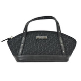 Christian Dior Street Chic Handbag Diorissimo Canvas with Leather