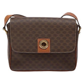 Celine Macadam Shoulder Bag PVC Leather