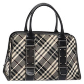 Burberry Belted handle handbag Nova check canvas
