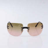 Chanel CHANEL Logo Sunglasses Eye Wear Plastic