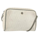 Christian Dior Vintage Honeycomb Shoulder Bag Canvas