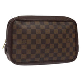 Louis Vuitton Trousse Toiletry Pouch Damier Canvas
