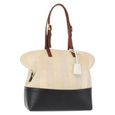 Fendi Pequin 2Bag Canvas and Leather