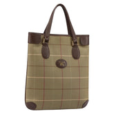 Burberry Nova Check Tote canvas check pattern