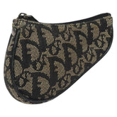 Christian Dior Saddle coin purse Trotter canvas
