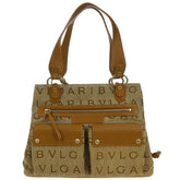 Bvlgari Logomania Handbag Canvas