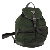 Prada Double Front Pocket Backpack Tessuto