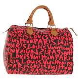 Louis Vuitton Speedy Handbag Limited Edition Monogram Graffiti