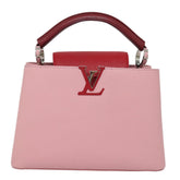 Louis Vuitton Capucines Bag Canvas with Taurillon Leather