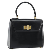 Celine Vintage Convertible Turnlock Top Handle Bag Leather