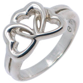 Tiffany & Co. Triple heart ring Silver 925