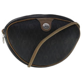 Christian Dior Vintage Honeycomb Shoulder Bag Canvas