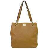 Chanel Vintage CC Tote Leather