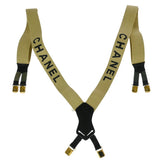 Chanel Logo Suspenders Canvas