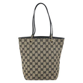 Gucci Vintage Bucket Shopping Tote GG Canvas