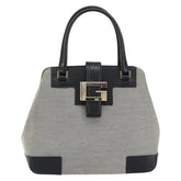 Gucci Vintage square G handbag Canvas