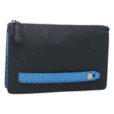 Fendi Selleria Zip Pouch Leather
