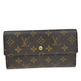 Louis Vuitton Vintage Sarah Wallet Monogram Canvas