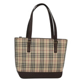 Burberry Nova Check Tote canvas check pattern
