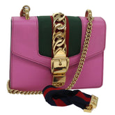 Gucci Sylvie Chain Shoulder Bag Leather