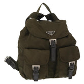 Prada Double Front Pocket Backpack Tessuto